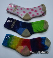 Hand dyed Socks 21 (Size 5-8 Child)